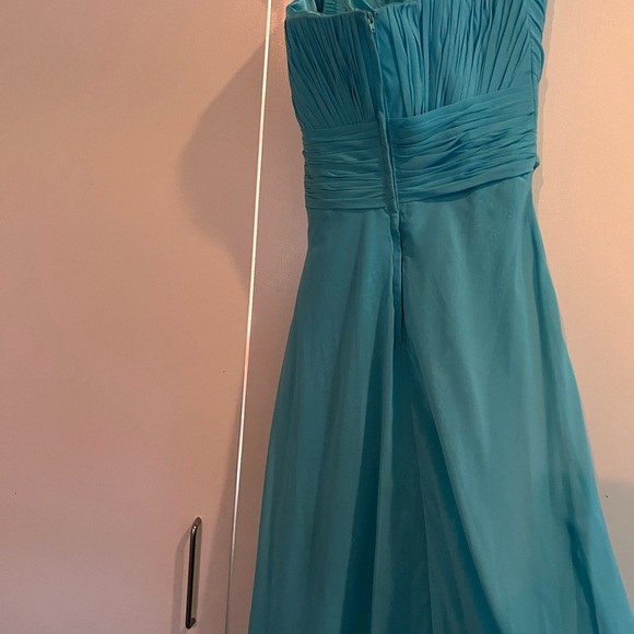 NWT Elsa Blue Prom Dress size 10 - Picture 3 of 5